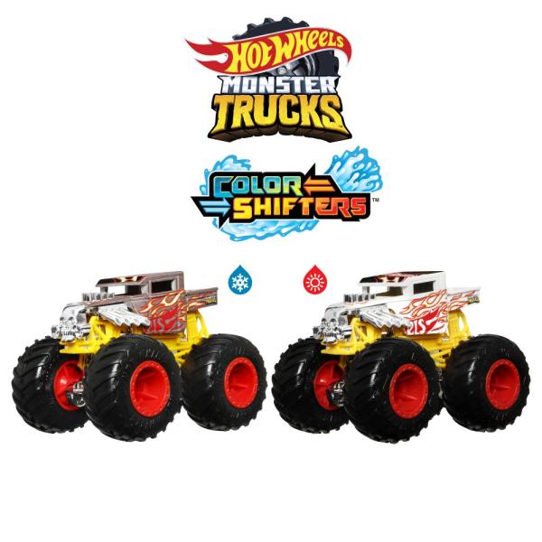 Hot Wheels Monster trucks Color Shifters asst (obrázek 3)