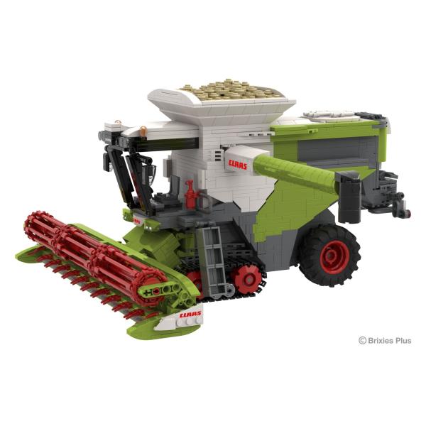 BRIXIES Plus 222.734 CLAAS LEXION 8900 TERRA TRAC - kombajn s přívěsem, 1498 k (obrázek 5)
