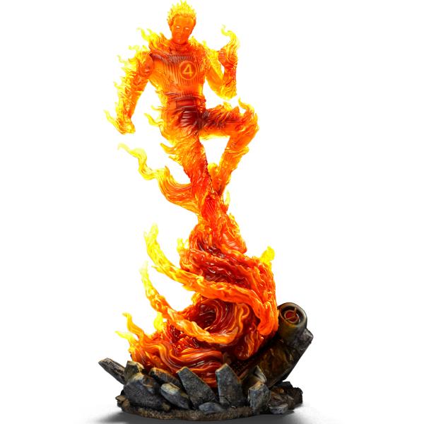 Iron Studios Fantastic Four - Torcia Umana Art Scale 1/10