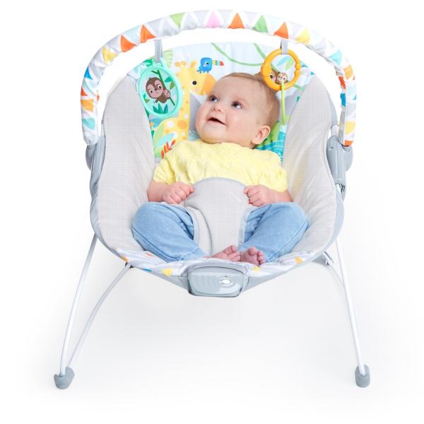 BRIGHT STARTS Lehátko vibrující Safari Fun™ 0m+ do 9 kg (obrázek 5)