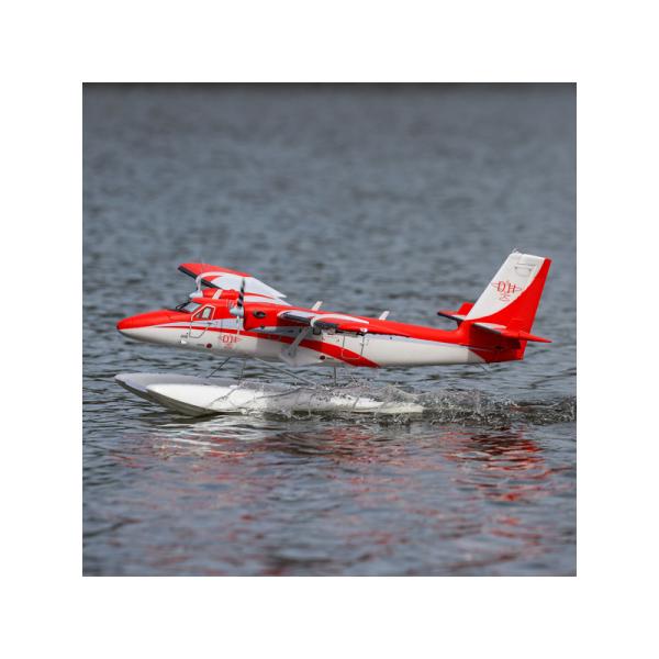 E-flite DHC-6 Twin Otter 1.4m AS3X+ SAFE Select BNF Basic, plováky (obrázek 6)