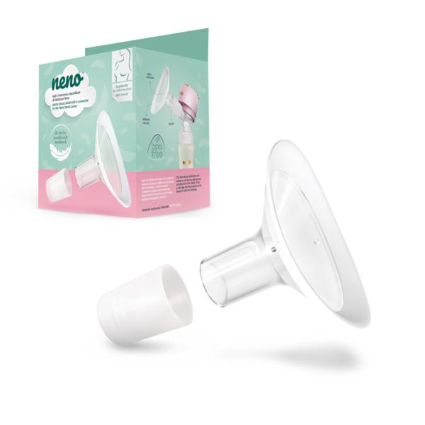 NENO Štít prsní plastový s konektorem pro odsávačky mléka Neno 24mm (obrázek 5)