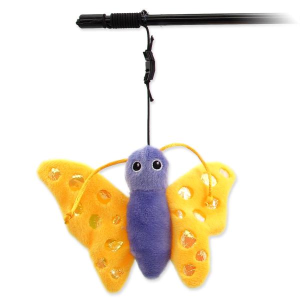 Hračka Magic Cat prut zvířátka s catnipem mix 41cm