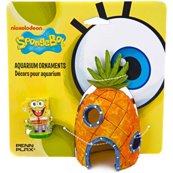 SpongeBob a ananásový domček, dekorácie do akvária