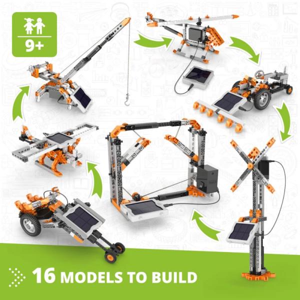 Engino STEM SOLAR POWER: Přeměna slunečního světla na elektřinu