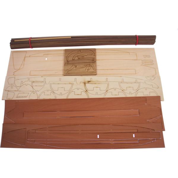 Dušek Řecká triréma 480 př.n.l 1:72 kit (obrázek 10)