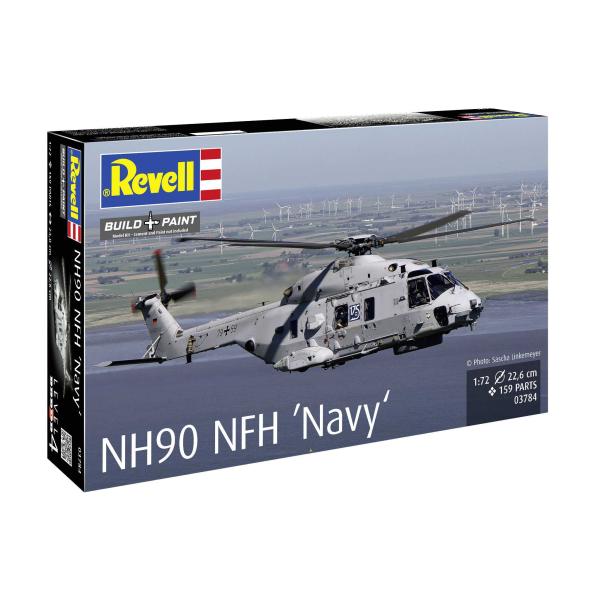 Plastic ModelKit vrtulník 03784 - NH90 NFH "Navy" (1:72)