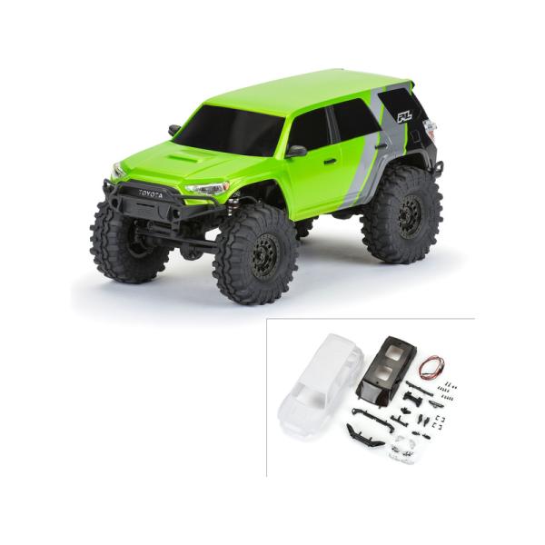 Pro-Line karosérie 1:24 2023 Toyota 4Runner rozvor 132mm, bílá, nesestavená: Axial SCX24 (obrázek 8)