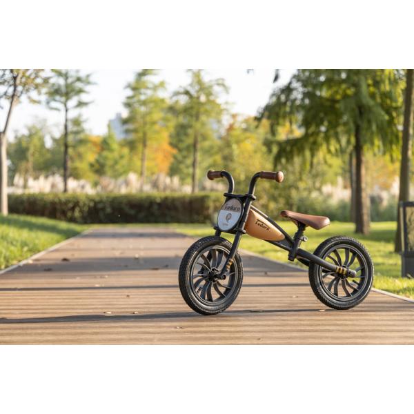 QPLAY Odrážedlo Feduro Beige, věk 3-6 let (obrázek 5)