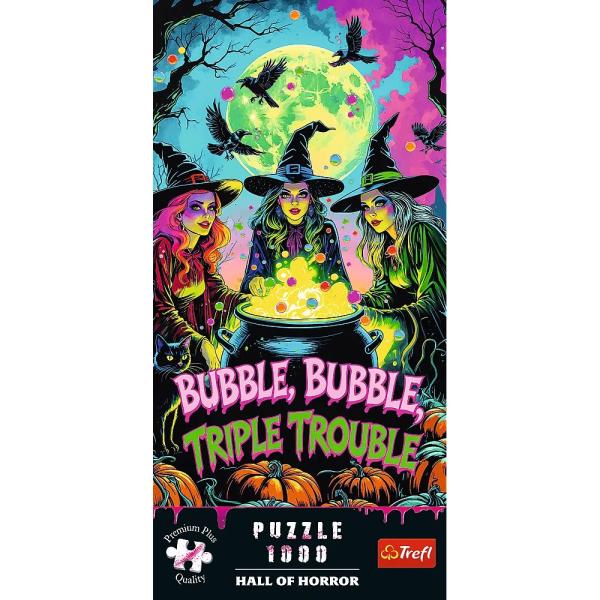 Trefl Puzzle Premium Plus Quality 1000 Hall of Horror: Čarodějnice