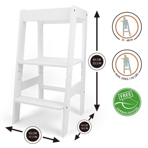 Učící věž – bílá