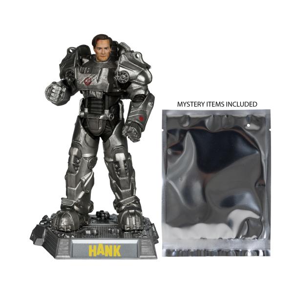McFarlane Toy figurka Fallout Hank Maclean (Season 2) 6in Posed Red Platinum edice (obrázek 4)
