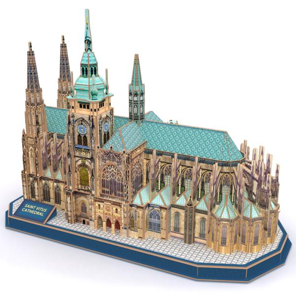 Puzzle 3D Cattedrale Di San Vito Di Praga Cattedrale Di San Veit Repubblica Ceca-image