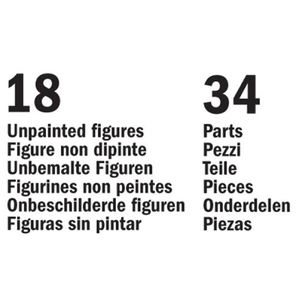 Model Kit figurky 6065 – BRITISH & Prussian GENERAL STAFF (NAP.WARS) (1:72)