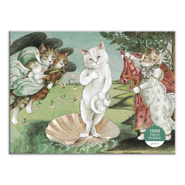 Galison Puzzle Zrození Venuše 1000 dílků (obrázek 3)