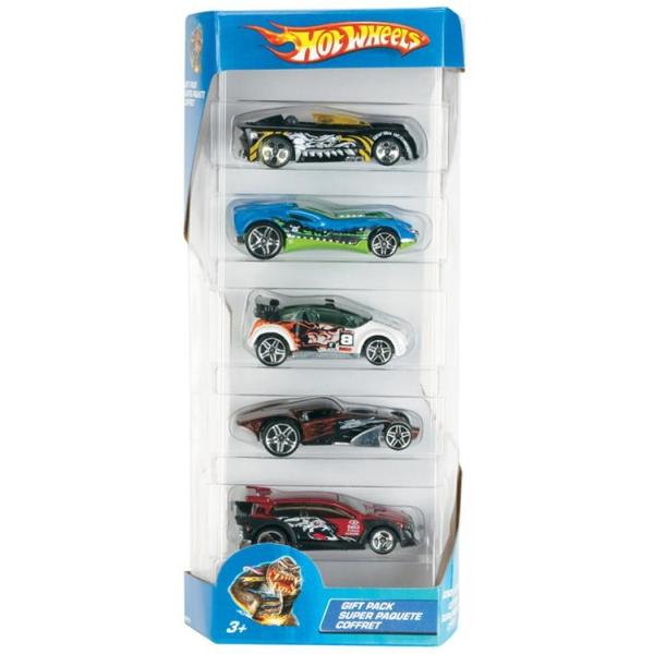 Mattel Hot Wheels Autíčka 5 kusů