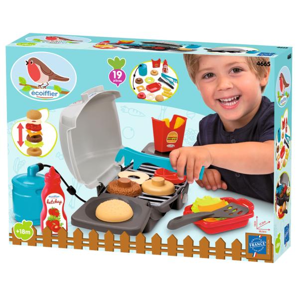 Ecoiffier Burger BBQ gril plynový (obrázek 9)