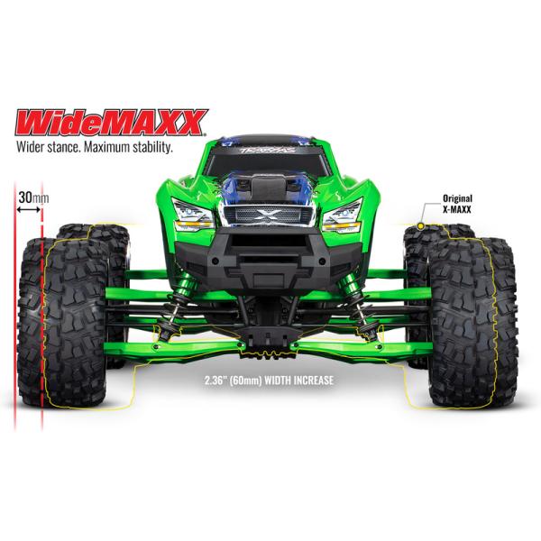 Traxxas sada WideMaxx oranžová (pro X-Maxx) (obrázek 8)
