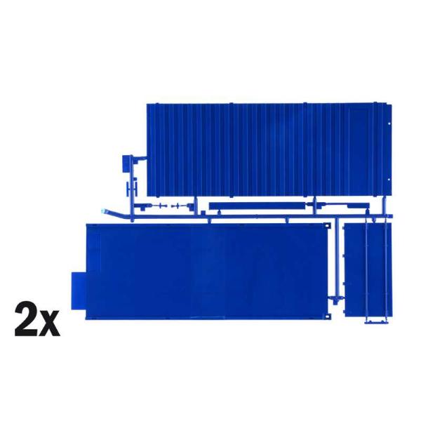 Model Kit truck 3951 - 40 'Container Trailer (1:24) (obrázek 6)