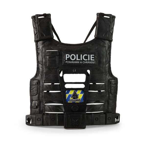 Policejní vesta s českými nápisy a příslušenstvím (obrázek 3)