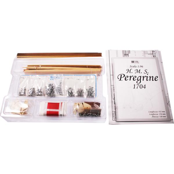 COREL H.M.S. Peregrine 1749 1:96 kit (obrázek 8)