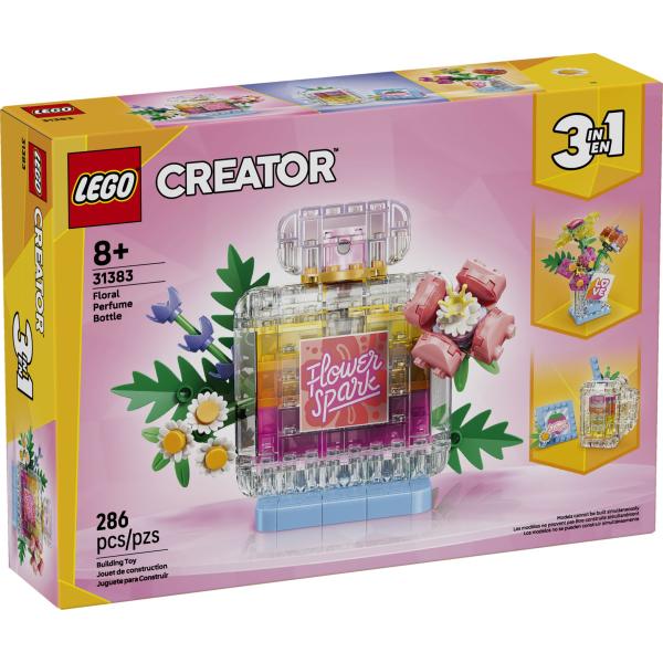 LEGO® Creator 3 v 1 31383 Flakón na parfém zdobený květinami (obrázek 3)