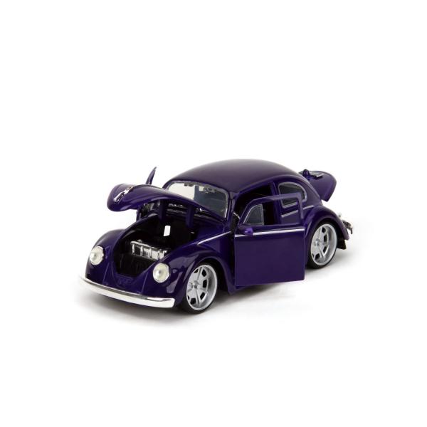 Wednesday auto 1972 VW Beetle 1:24 a figurka Wednesday (obrázek 9)