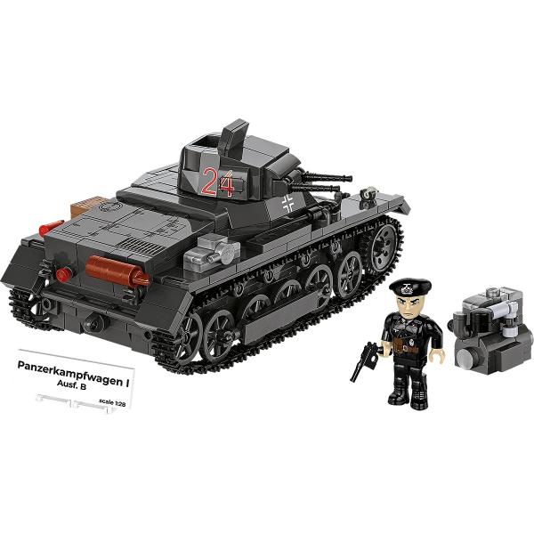 Cobi II WW Panzerkampfwagen I (Francie 1940), 1:28, 654 k, 1 f (obrázek 9)