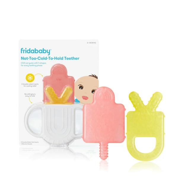 Frida Baby Massaggiagengive Per Bambini Non Troppo Freddo Da Tenere Dentizione: Giocattolo Massaggiagengive 4 In 1, Giocattolo Per Dentizione In Silicone Senza Bpa-image