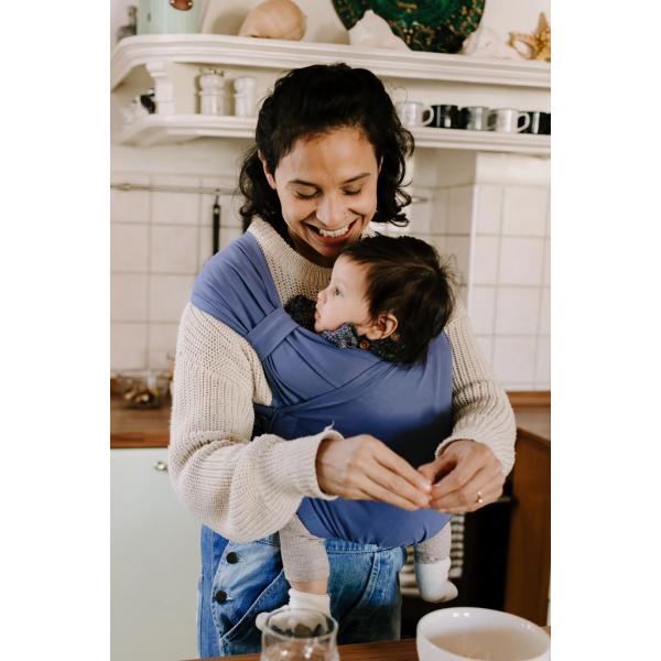 BOBA Nosič detí Boba Bliss Vintage Navy Blue V2