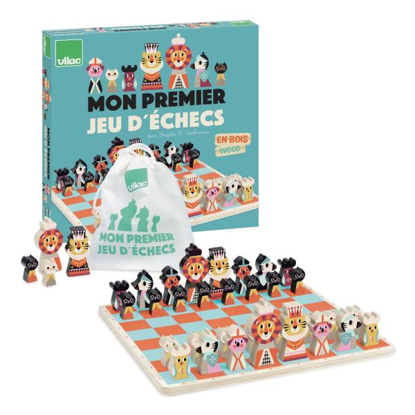 Vilac Můj první šachy (obrázek 5)