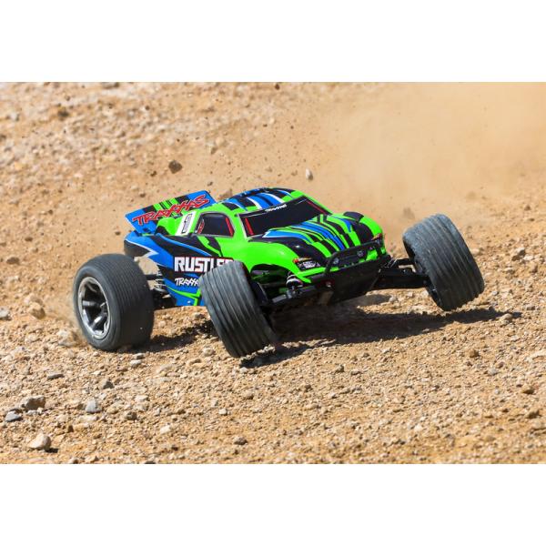 Traxxas Rustler 1:10 HD RTR zelený