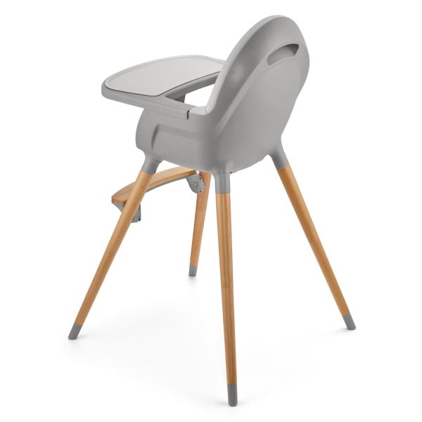 KINDERKRAFT Židle jídelní FINI2 Grey (obrázek 6)