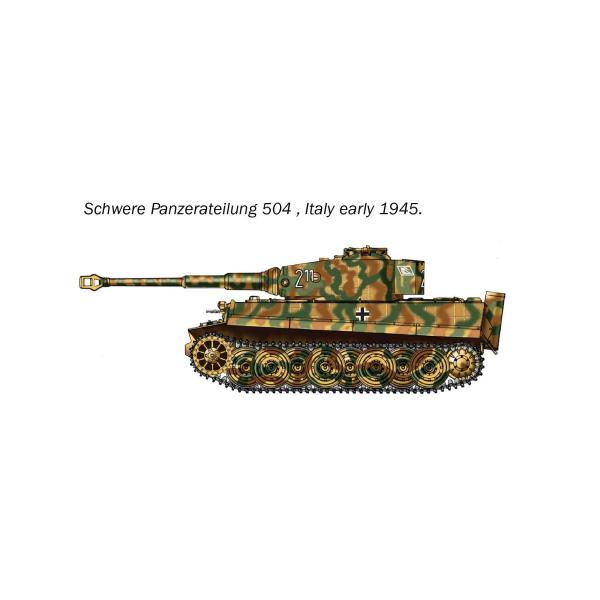 Model Kit tank 25755 – Pz. Kpfw. VI Tiger I (1:56)