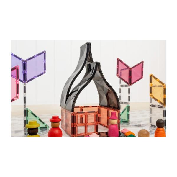 CONNETIX® Ramps & Intersections Pack magnetická stavebnice 16 ks (obrázek 6)