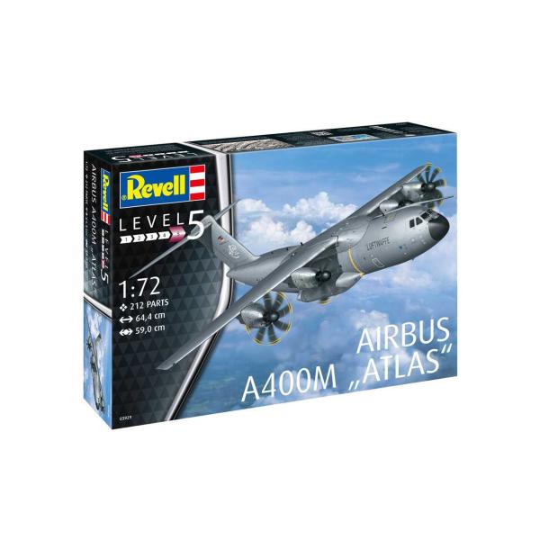 Plastic ModelKit letadlo 03929 - Airbus A400M ATLAS (1:72)