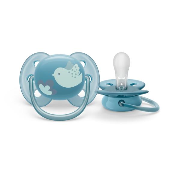 Philips AVENT Dudlík Ultrasoft Premium 6-18m modrá 1 ks