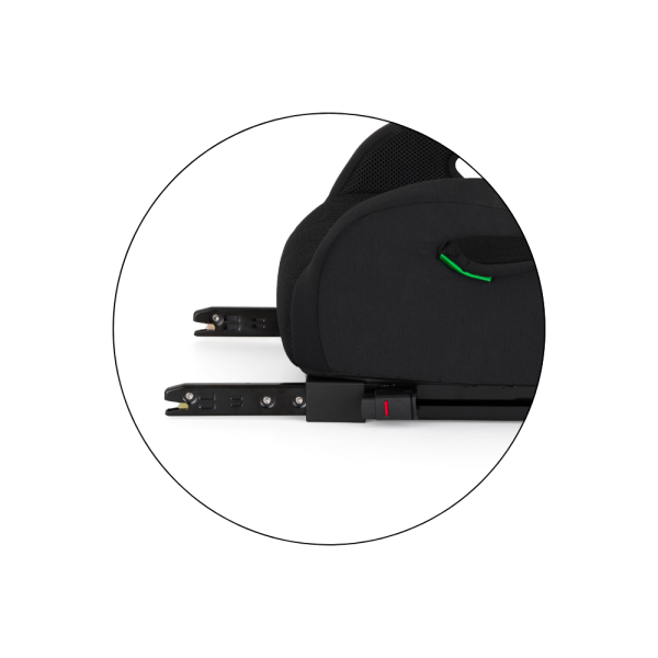 PETITE&MARS Podsedák Optimus Pro i-Size Air Coal Black 125 - 150 cm (22-36 kg) (obrázek 11)