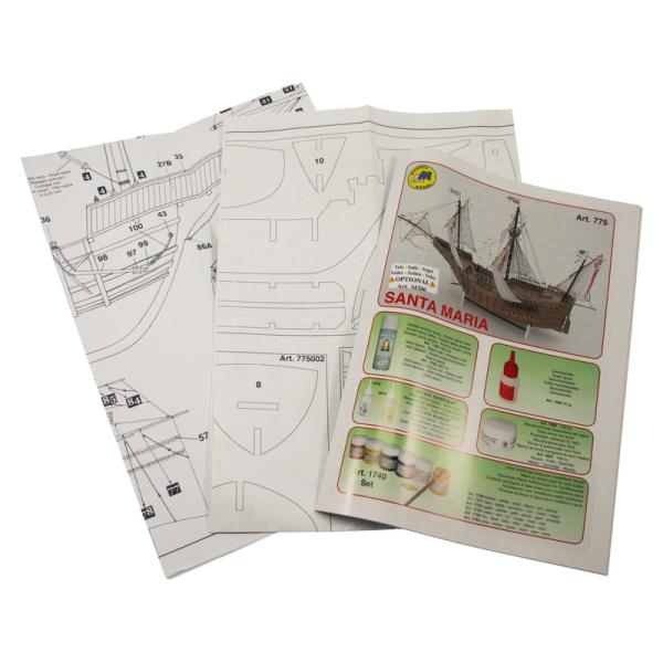 Mantua Model Santa Maria 1:50 kit (obrázek 8)