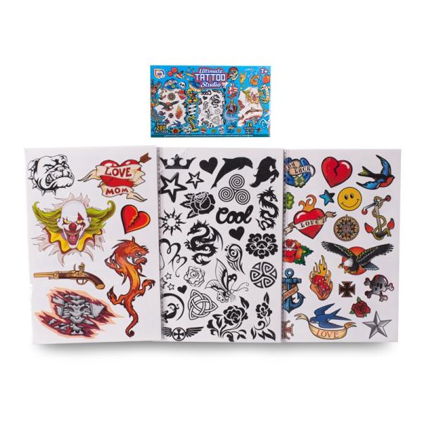 Nyní tetování pro chlapce 14 listů 200 motivů