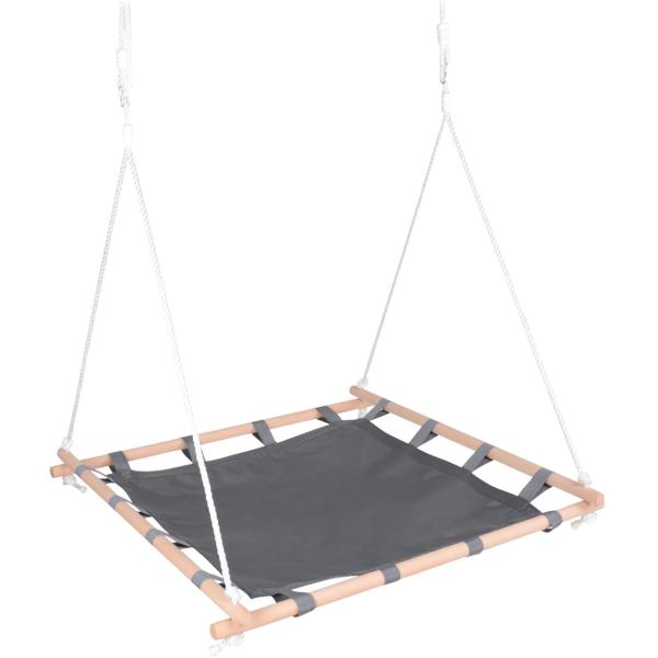 Small Foot Hojdačka v drevenom štvorcovom ráme