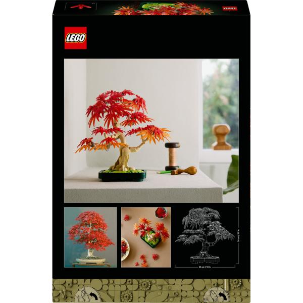 LEGO® Botanicals 10348 Bonsaj – Japonský červený javor