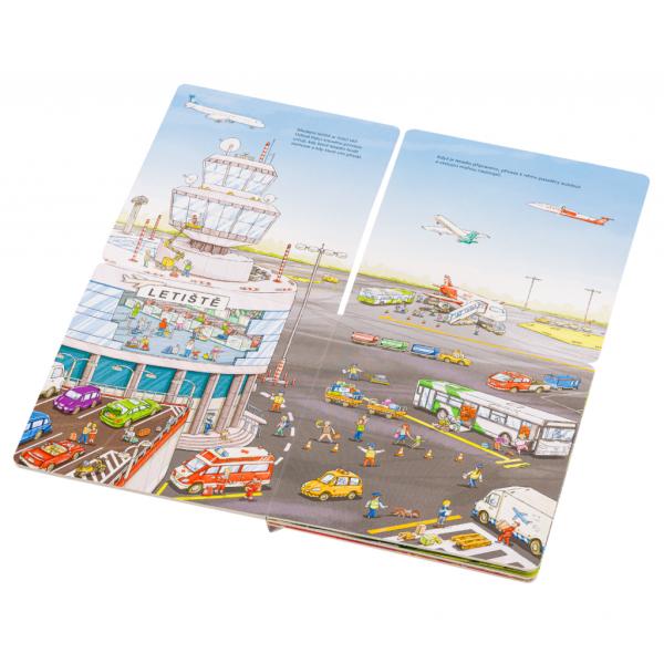 Doprava nad a pod zemí – Velkoformátová rozkládací kniha