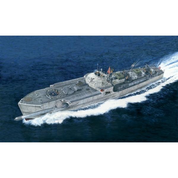 Model Kit loď PRM edice 5603 – SCHNELLBOOT TYP S-100 (1:35)