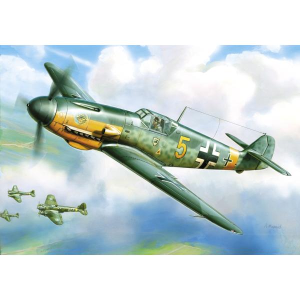 Model Kit letadlo 4802 – Bf-109 F2 (1:48)