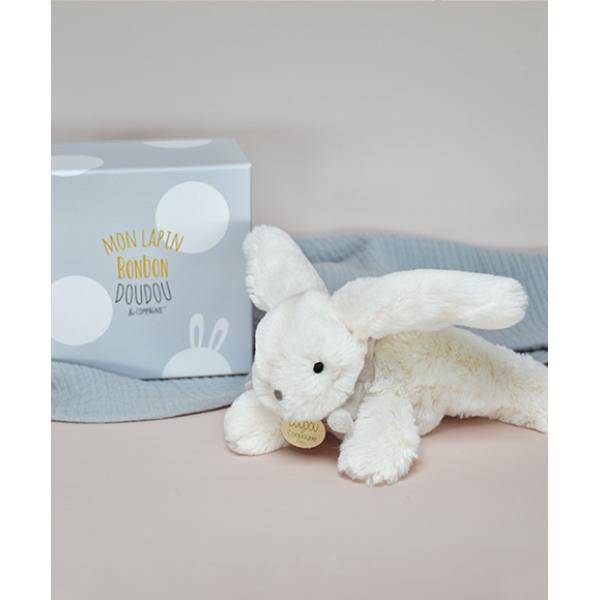Doudou Plyšový zajíček béžový 16 cm (obrázek 5)