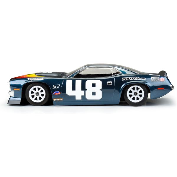 PROTOform karosérie 1:10 1970 Plymouth Barracuda (obrázek 3)
