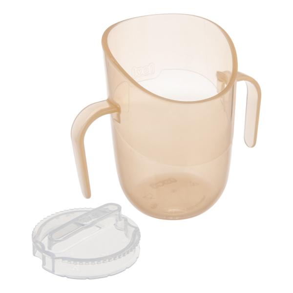 LOVI Hrnek tréninkový Genius 150ml Nude