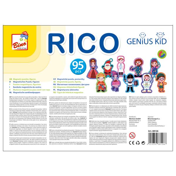 Bino Magnetické puzzle, postavičky (obrázek 3)