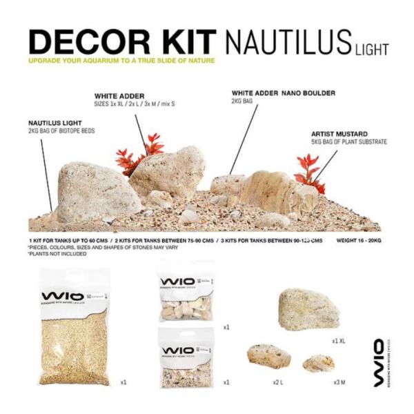 Wio Nautilus Light River Kit hardscape